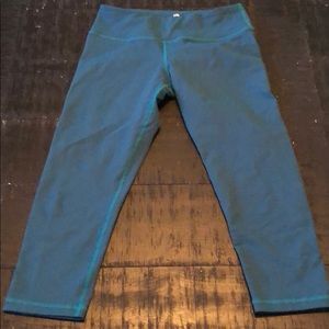 Buff Bunny Teal Workout Capris